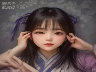 手机屏幕播放直播画面，弹幕飞过